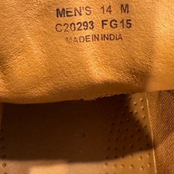 Men’s leather Cole Haan boots size 14, good condition - Picture 5 of 5